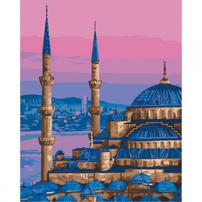 Картина за номерами 11225 Блакитна мечеть, Стамбул 11225 фото