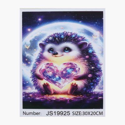 Їжачок Алмазна мозаїка JS19925 JS19925 фото