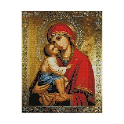 Алмазна мозаїка FA10375 ікона Божа Матір FA10375 фото