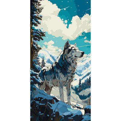 Картина за номерами 11533 Аляска +лак 11533 фото