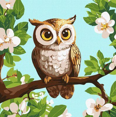 Картина за номерами Лісова варта КНО6740 КНО6740 фото