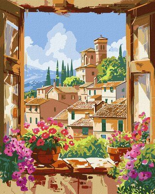 Картина за номерами Улюблена Тоскана КНО6349 КНО6349 фото