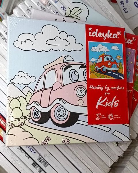 Картина за номерами Грайливий динозавр КНО6103 КНО6103 фото