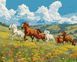 Картина за номерами КНО6591 Сила і грація, коні КНО6591 фото 1