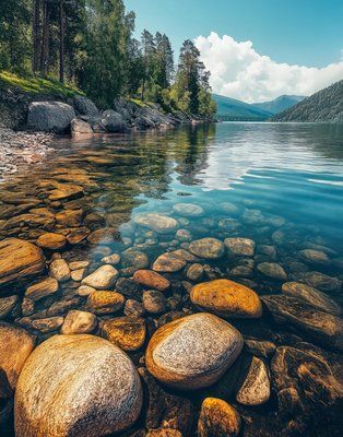 Алмазна мозаїка Спокійні води S20251 S20251 фото