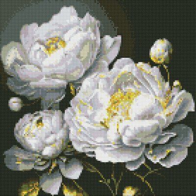 Алмазна мозаїка Бездоганна краса з голограмними стразами (АВ) AMO7609 AMO7609 фото