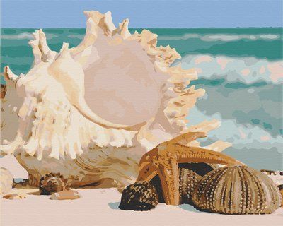 Картина за номерами Музика моря 10565 + лак 10565 фото