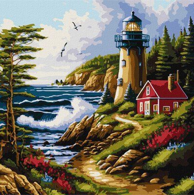 Картина за номерами Морський бриз КНО2783 КНО2783 фото