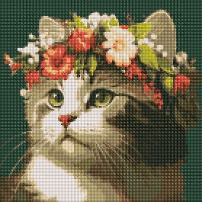 Алмазна мозаїка Весняний вінок AMO7665 AMO7665 фото