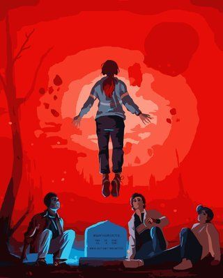 Картина за номерами Дивні дива Макс PNX3806 Очень странные дела, Stranger Things PNX3806 фото