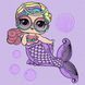 Картина за номерами L.O.L. Surprise! Mermaids Miss Sea КНО6263 КНО6263 фото 1