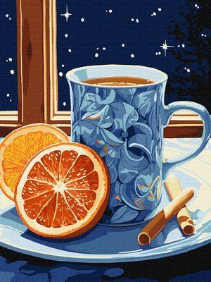 Картина за номерами КНО5687 Ароматне поєднання КНО5687 фото