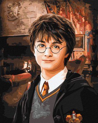Картина за номерами Harry Potter: Вітальня Ґрифіндору KHO8708 Гаррі Поттер КНО8708 фото