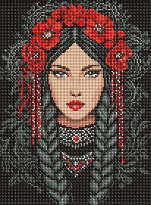 Алмазна мозаїка Незламна українка AMO8217 AMO8217 фото