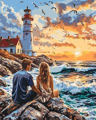 Картина за номерами Світло твого серця LW3496 LW3496 фото